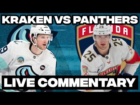 Florida Panthers Vs Seattle Kraken LIVE COMMENTARY! | 2025-26 NHL Season