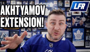 Maple Leafs Sign Artur Akhtyamov To 3-Year Contract Extension! | Instant Analysis