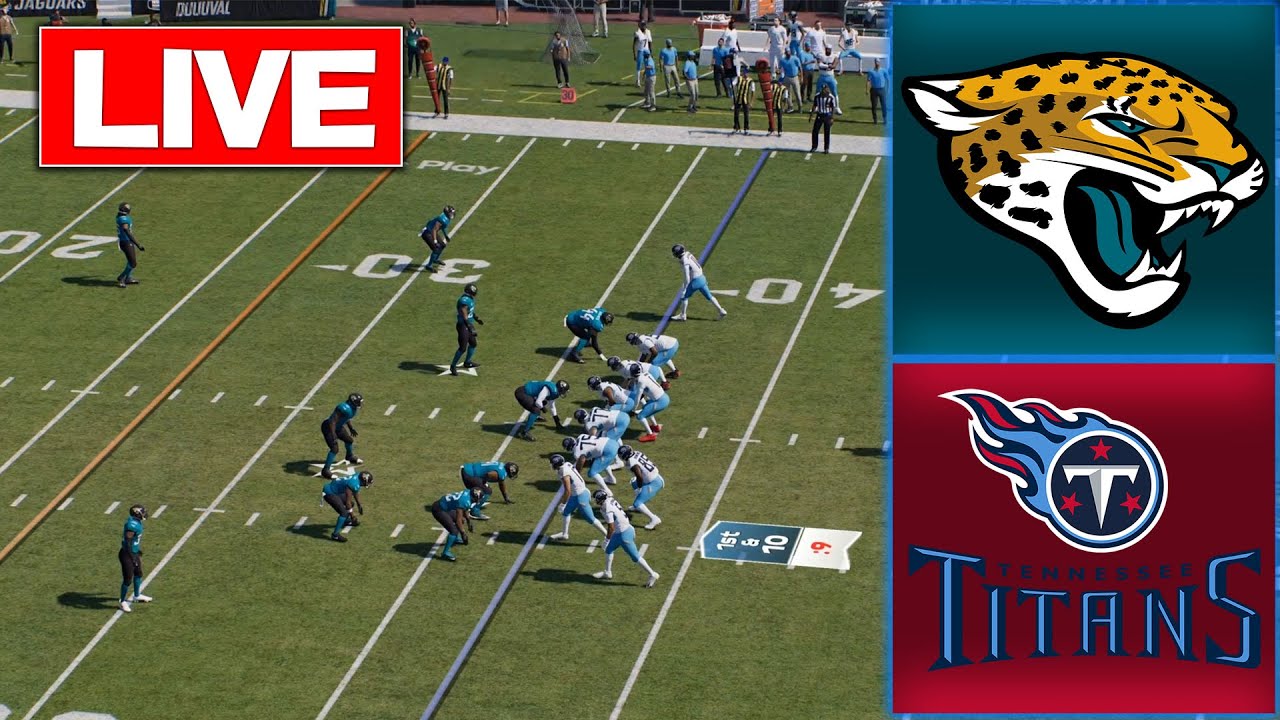 🔴 LIVE🔴Jacksonville Jaguars vs Tennessee Titans/ Week 18 / Madden NFL 26