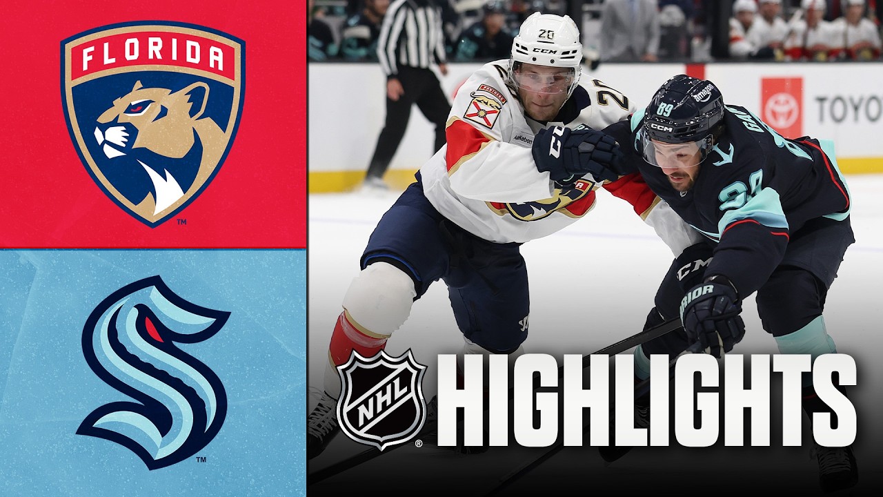 Panthers vs. Kraken | NHL Highlights | March 15, 2026
