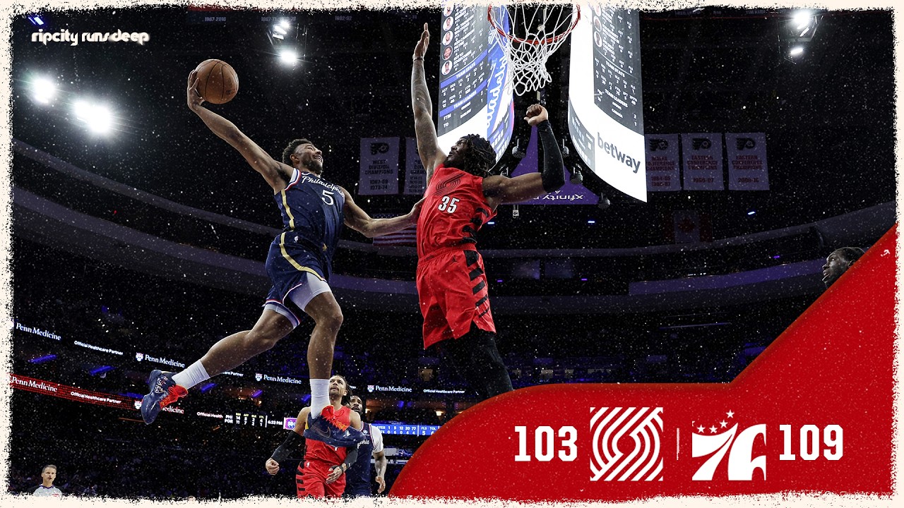 Portland Trail Blazers at Philadelphia 76ers | March 15, 2026