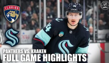 Florida Panthers vs. Seattle Kraken | Full Game Highlights | ESPN NHL