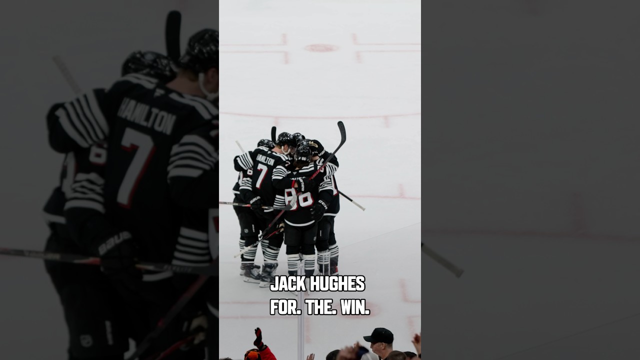 Checkmate. #shorts #jackhughes #njdevils #nhl