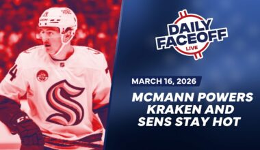 McMann Powers Kraken To Big Weekend & The Senators Stay Hot | Daily Faceoff Live