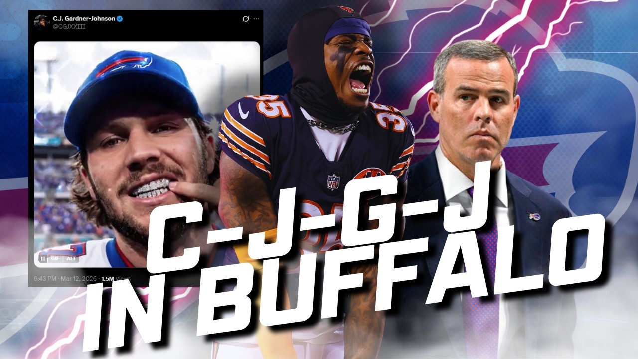 What CJ GARDNER-JOHNSON adds to the BILLS & what STILL needs to be DONE in BUFFALO