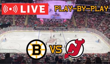 LIVE: Boston Bruins VS New Jersey Devils Commentary/Scoreboard! #nhlbruins