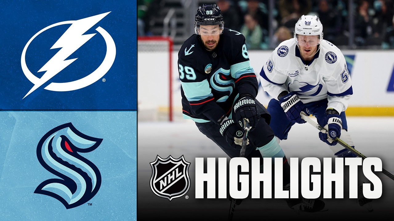 Lightning vs. Kraken | NHL Highlights | March 17, 2026