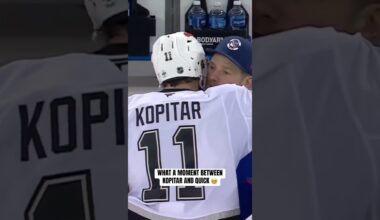 This Moment Between Kopitar and Quick 🤝