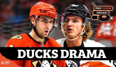 Could Cutter Gauthier DRAMA lead to chaos in Flyers/Ducks game on Wednesday? | PHLY Flyers Podcast