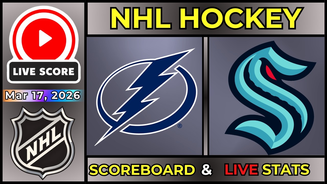 🔴 Tampa Bay Lightning vs Seattle Kraken LIVE | NHL | Mar 17, 2026 | REAL-TIME SCOREBOARD