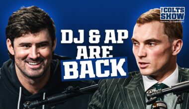 One-on-one with Daniel Jones & Alec Pierce | The Colts Show | NFL | Podcast