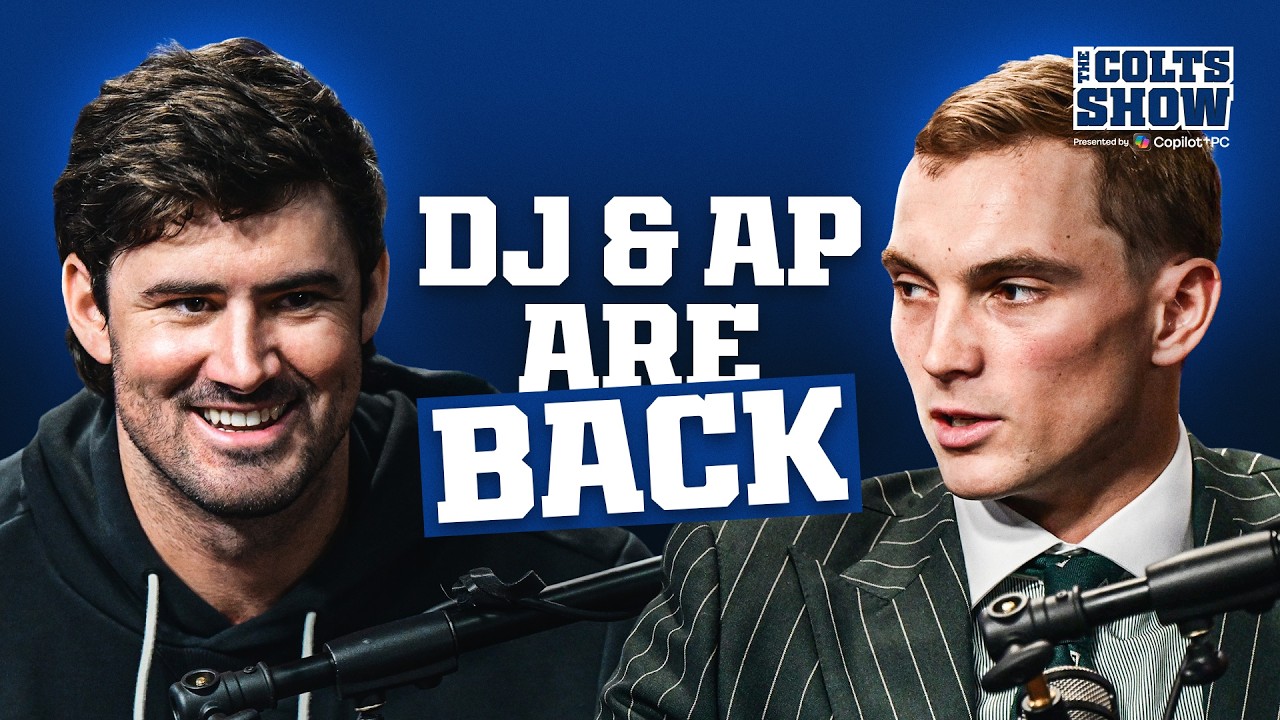 One-on-one with Daniel Jones & Alec Pierce | The Colts Show | NFL | Podcast