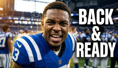 Indianapolis Colts CB Cam Taylor-Britt says he's healthy & thrilled to be back with Lou Anarumo!