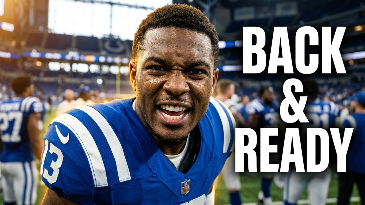 Indianapolis Colts CB Cam Taylor-Britt says he's healthy & thrilled to be back with Lou Anarumo!