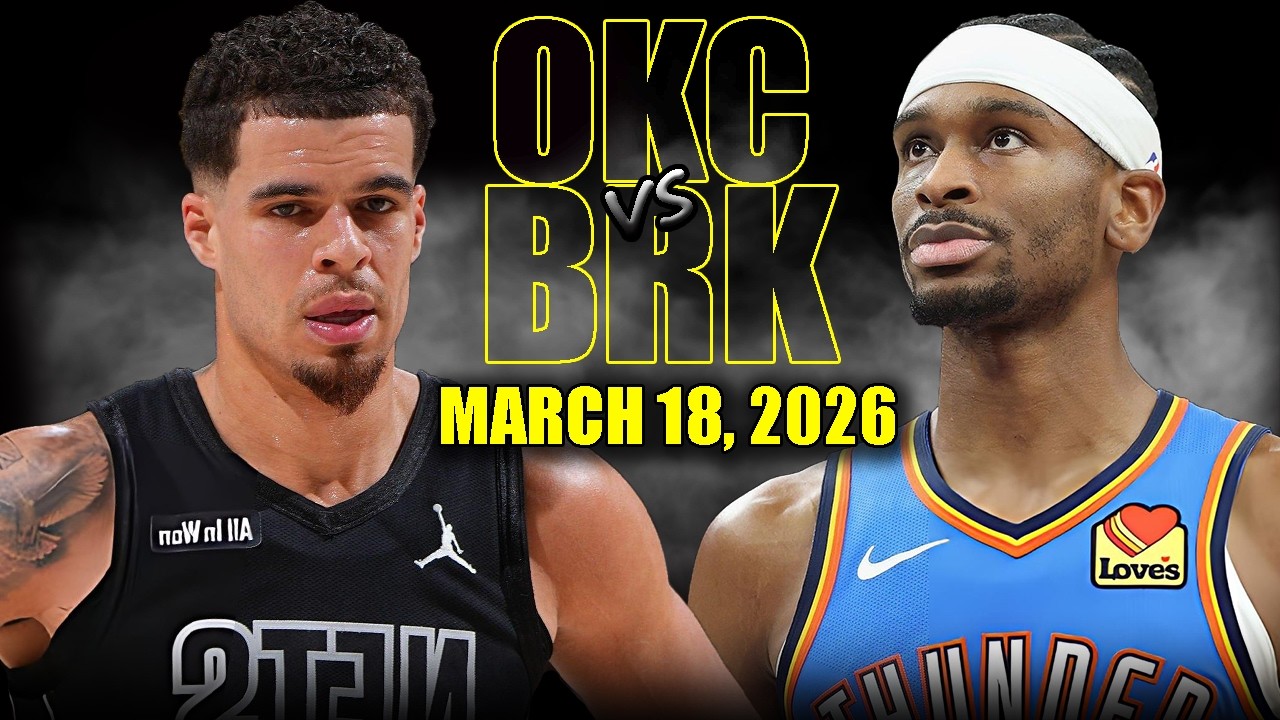Oklahoma City Thunder vs Brooklyn Nets Full Game Highlights – March 18, 2026 | NBA Season