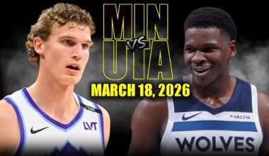Minnesota Timberwolves vs Utah Jazz Full Game Highlights – March 18, 2026 | NBA Season