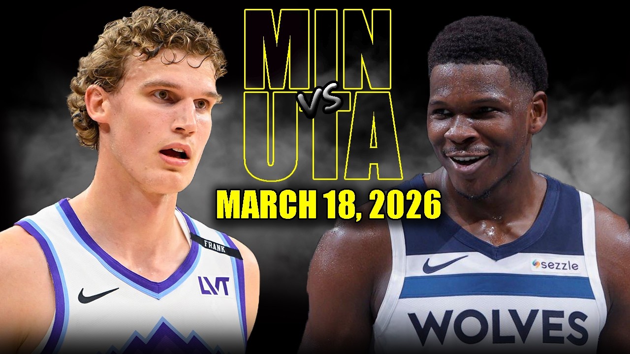 Minnesota Timberwolves vs Utah Jazz Full Game Highlights – March 18, 2026 | NBA Season
