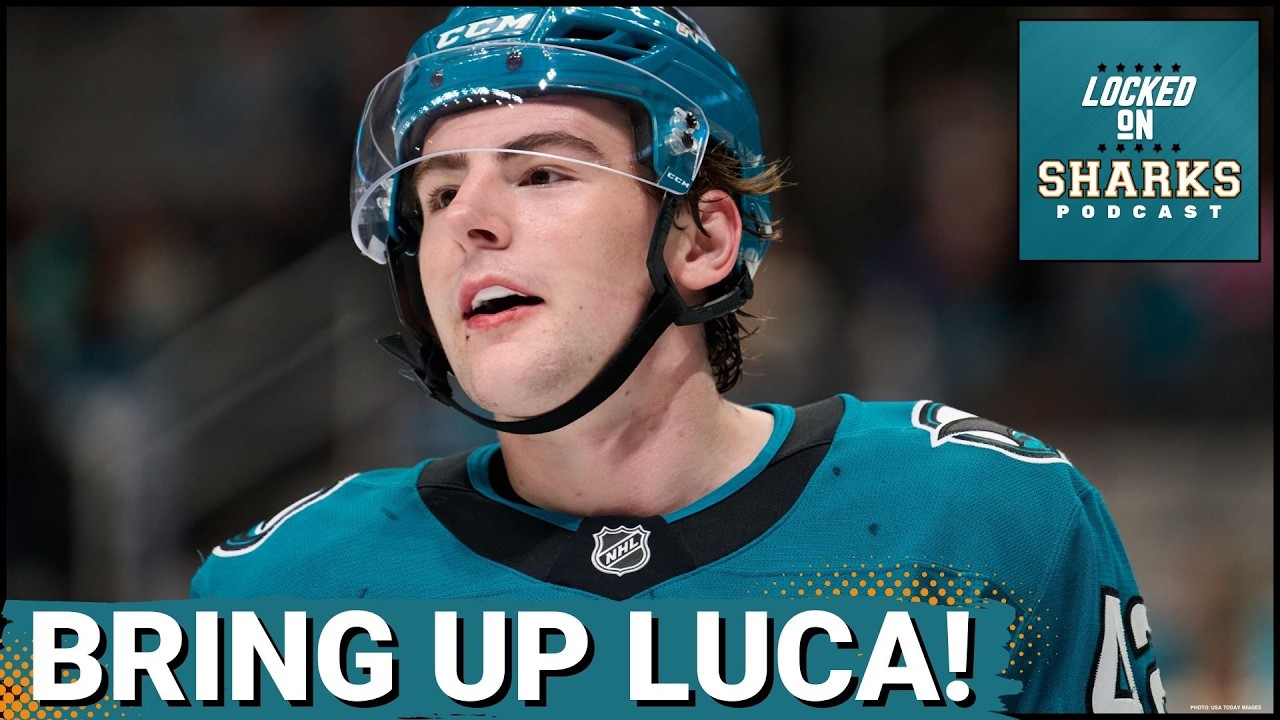 Why the San Jose Sharks Must PROMOTE Luca Cagnoni Now and Move on From John Klingberg
