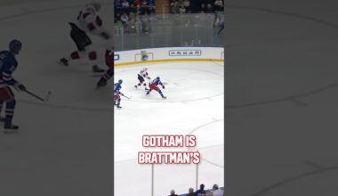 The Dark Knight of the Hudson River Rivalry. #njdevils #jesperbratt #brattman #bratter #hockey #nhl