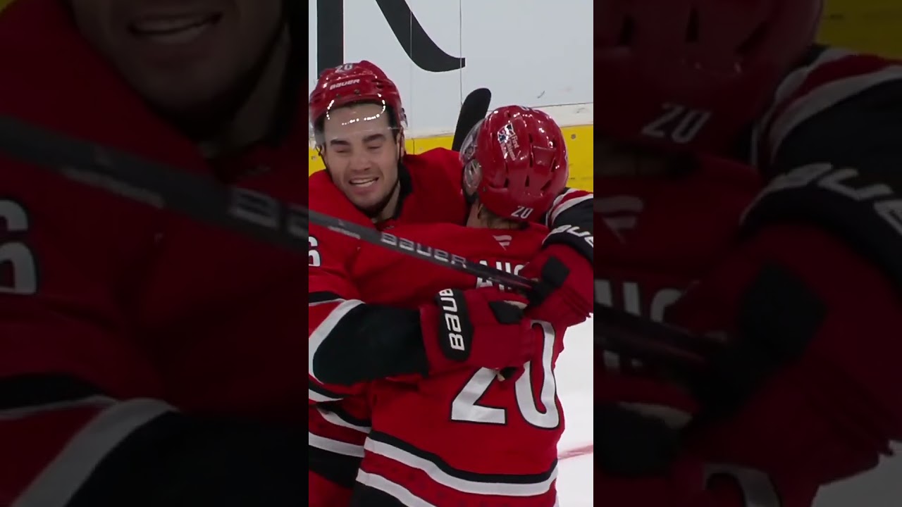 🎙️ BOTH CALLS: Aho sets up OT winner with 700th point! 🇫🇮