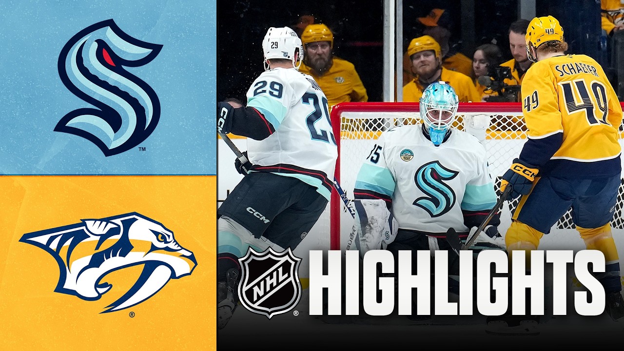 Kraken vs. Predators | NHL Highlights | March 19, 2026