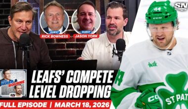 Maple Leafs' Compete Levels Drop | Real Kyper & Bourne