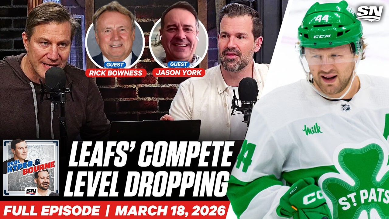 Maple Leafs' Compete Levels Drop | Real Kyper & Bourne