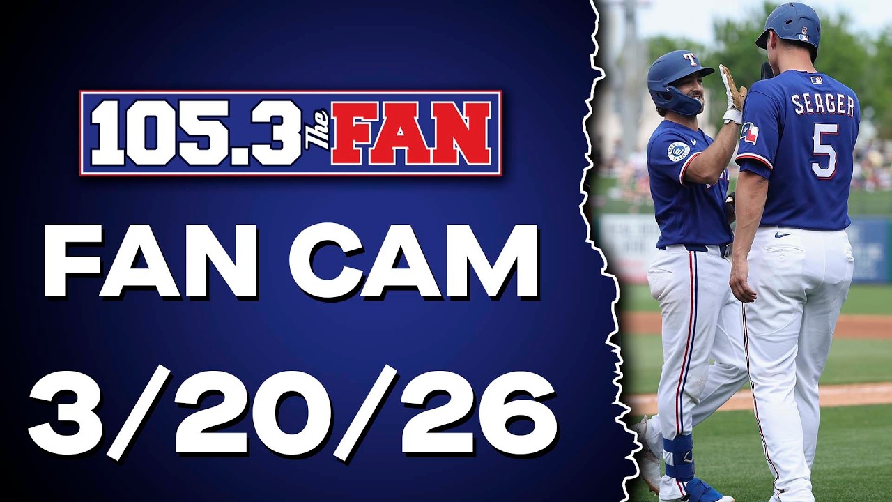 Rangers Baseball Returns Next Week | Fan Cam 3-20-26