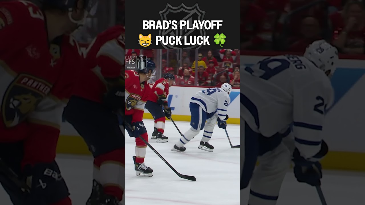 PUCK LUCK: Marchand's bounce 🆚 Toronto 🍁