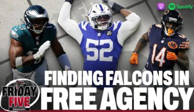 Olamide Zaccheaus, Azeez Ojulari & Samson Ebukam on why they joined the Falcons| Friday Five Podcast