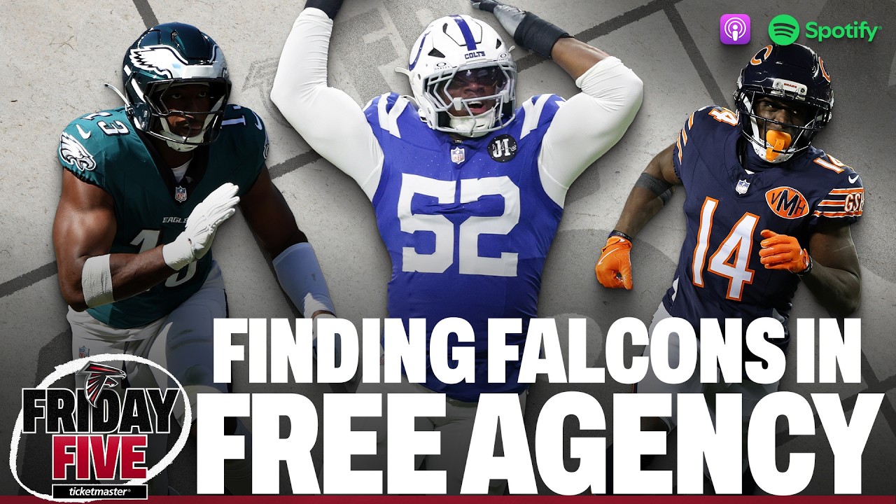 Olamide Zaccheaus, Azeez Ojulari & Samson Ebukam on why they joined the Falcons| Friday Five Podcast