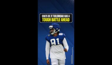Colts DE JT Tuimoloau has a tough battle ahead #indianapoliscolts #nfl #offseason