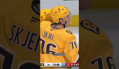 Ryan Ufko with a MISSILE 🔥 #predsnhl