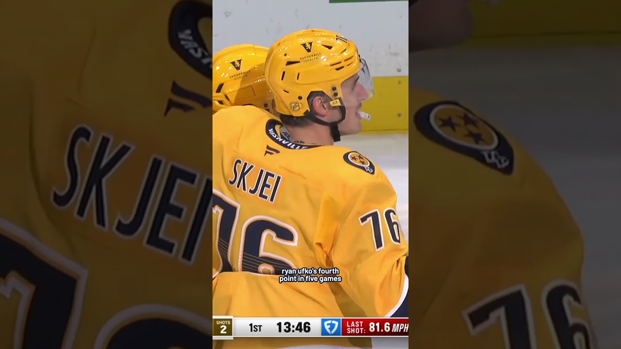 Ryan Ufko with a MISSILE 🔥 #predsnhl