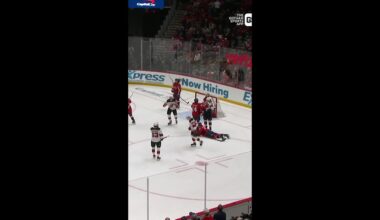 Jesper Bratt with a Short Goal vs. Washington Capitals