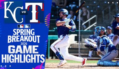 Royals vs. Rangers Spring Breakout Game Highlights (3/20/26) | MLB Highlights