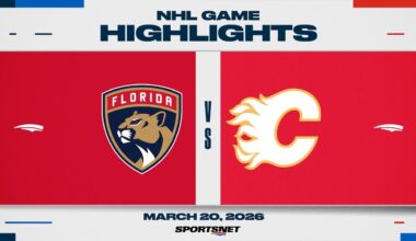 NHL Highlights | Panthers vs. Flames - March 20, 2026