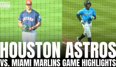 Houston Astros vs. Miami Marlins Spring Training Game Highlights | Hunter Brown Final Start 3.20.26