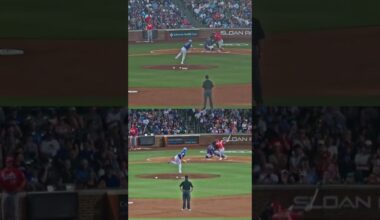 Reds hit two VERY similar home runs off Cubs pitcher Matthew Boyd.