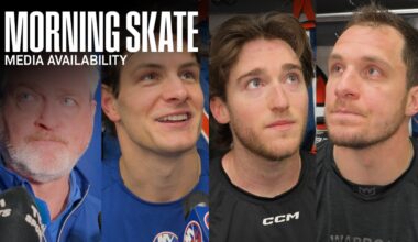 New York Islanders Morning Skate Availability | NYI at MTL