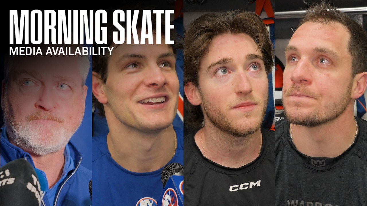 New York Islanders Morning Skate Availability | NYI at MTL