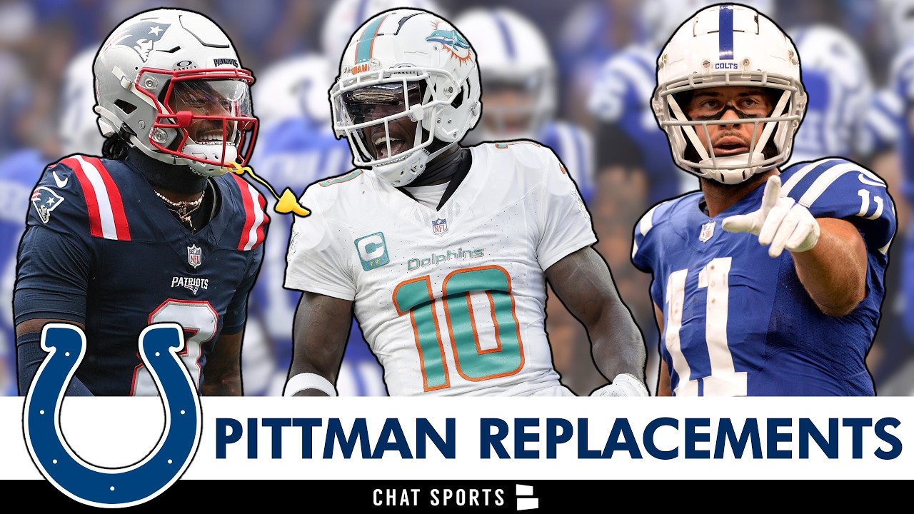 Michael Pittman Jr. Replacements Ft. Stefon Diggs, Tyreek Hill & Zachariah Branch | Colts Rumors