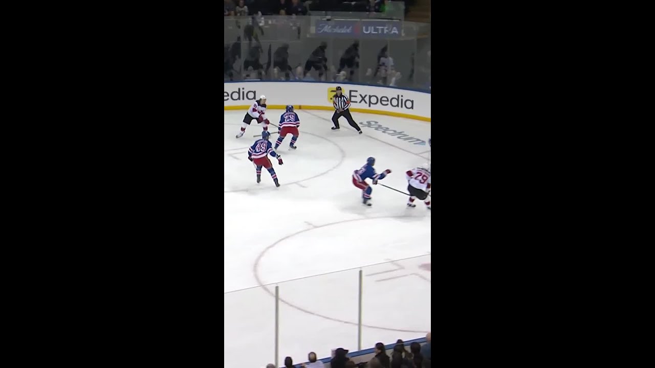 Arseny Gritsyuk with a Short Goal vs. New York Rangers