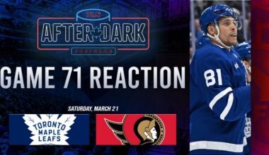 Toronto Maple Leafs vs Ottawa Senators Postgame Show | Game 71 | TLN After Dark