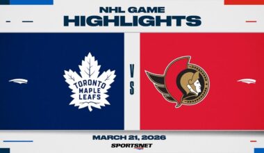 NHL Highlights | Maple Leafs vs. Senators - March 21, 2026