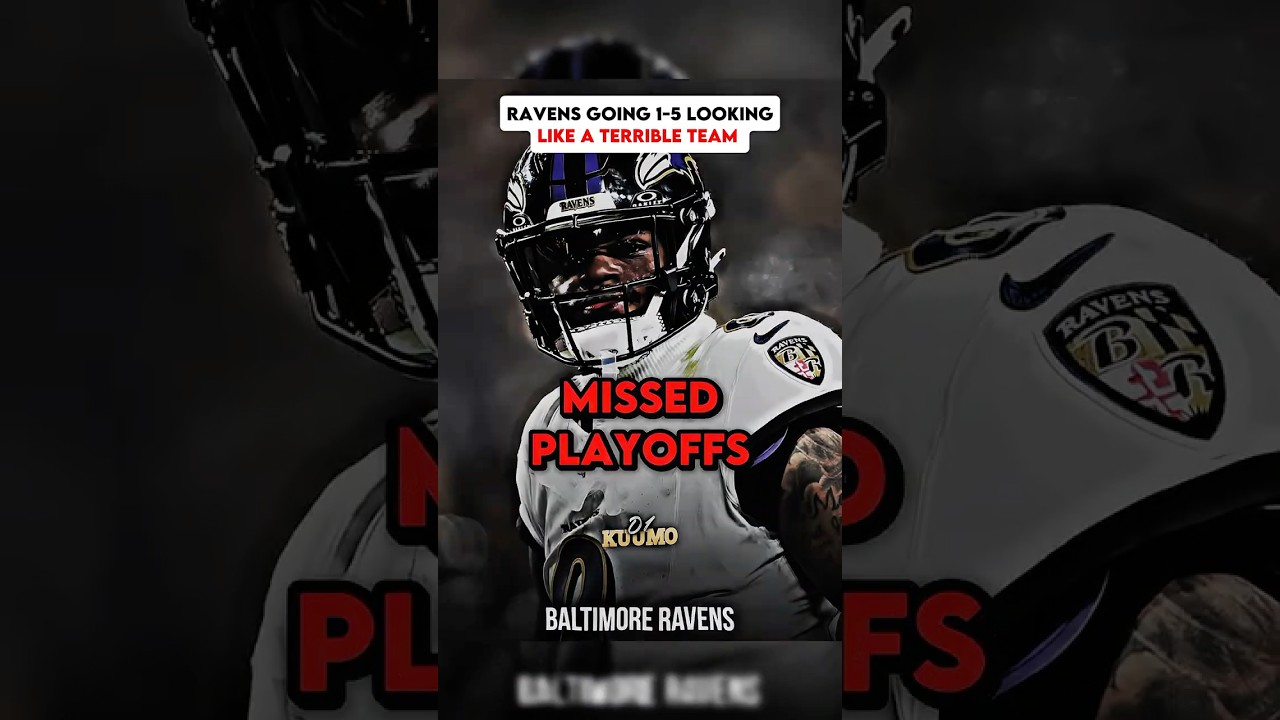 What Happened to the Baltimore Ravens..😔☠️#shorts #nfl