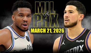 Milwaukee Bucks vs Phoenix Suns Full Game Highlights – March 21, 2026 | NBA Season