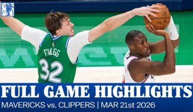 Mavericks Highlights vs. Los Angeles Clippers | March 21, 2026