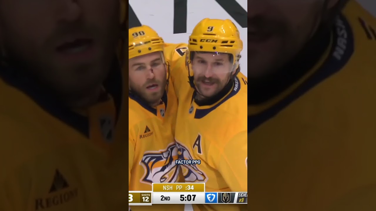 FACTOR PPG FOR A 4-1 LEAD #predsnhl