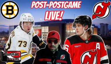 NJ Devils vs. Boston Bruins Post-Postgame LIVE! 3/16/26 DEVILS WIN 4-3 IN OT!